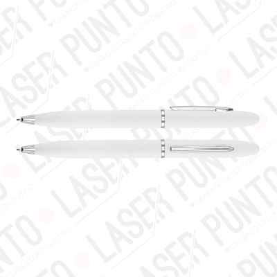Bolígrafo Metálico Trooper Plata/Dorado/Cobre + Grabado - Imagen 2