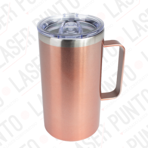 Mug Metálico Encobrizado 700cc + Grabado