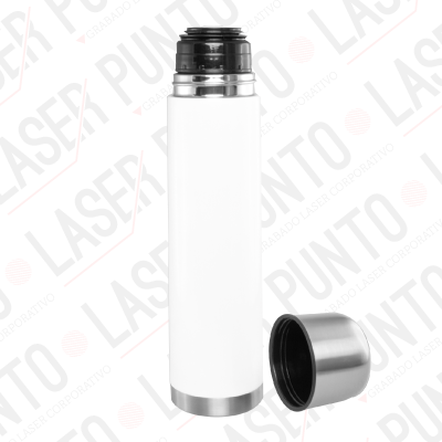 Termo White 1 Lt + Grabado - Imagen 2